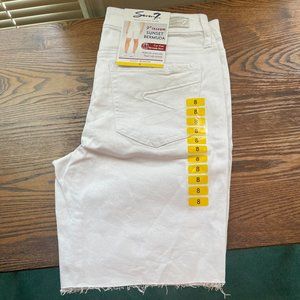 Seven7 Sunset Bermuda Jean Shorts sizes 8 and 6